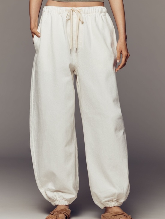 Pilcro Denim - Pilcro Anthropologie High Rise Pull-on Denim Balloon Joggers NWT SOLD OUT